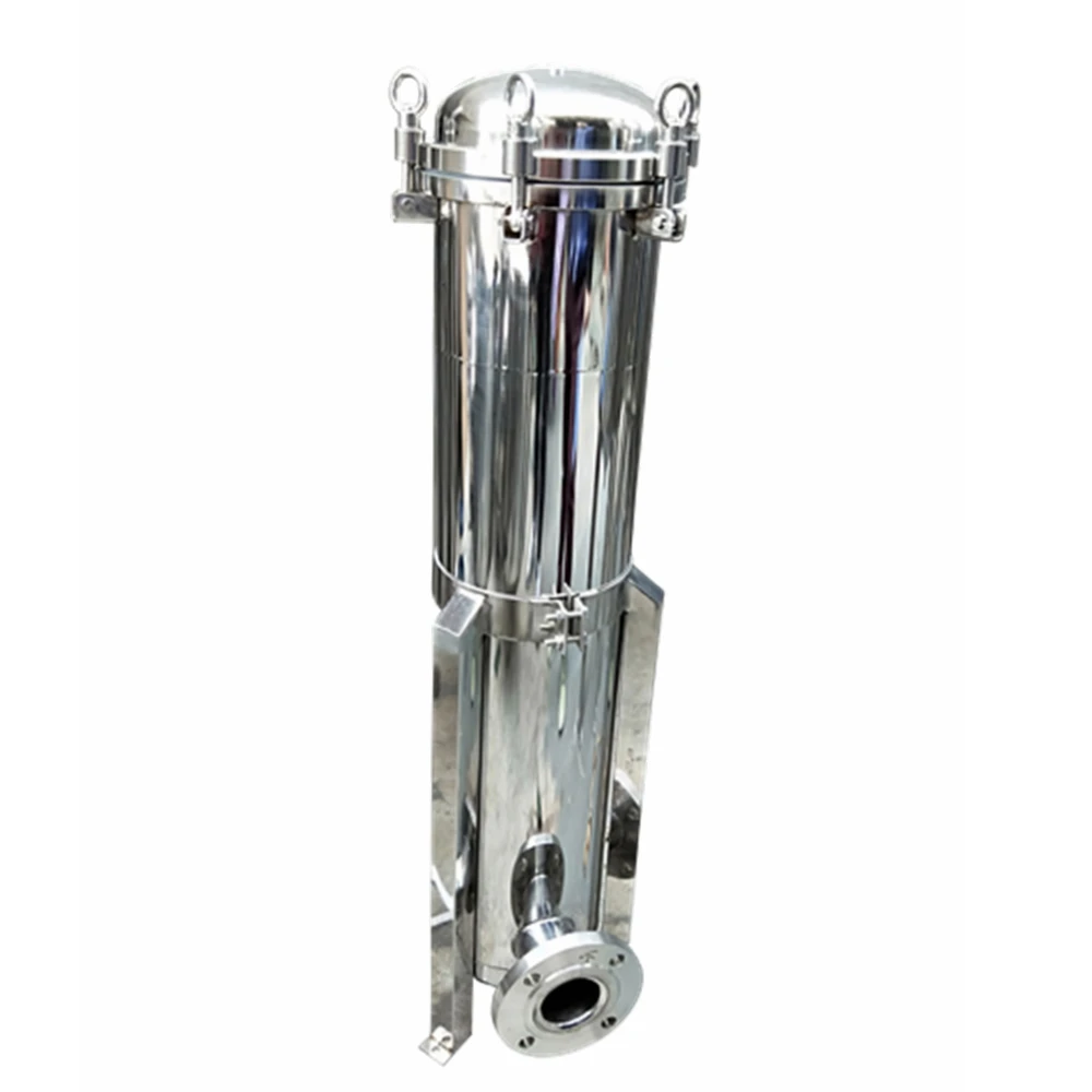 Sanitary different diameter size Large capacity stainless steel 0.22um membrane beer filter
