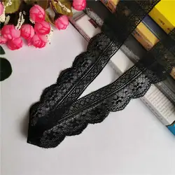 S1442 black lace trimmings 2.7-3.5cm wide can be sewn underwear garment lace Pakistan lace