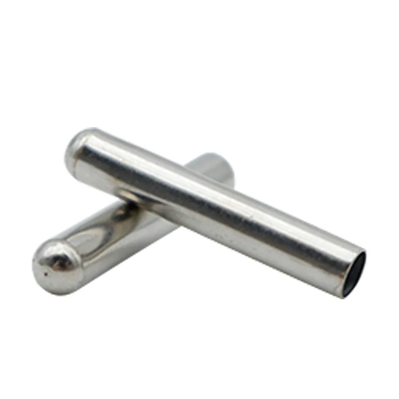 Factory Wholesale Shoe Laces Round Tips Metal Hoodie Aglets Durable Flat Shoelace Aglet For Shoelace Hoodie Strings