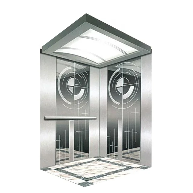 High Quality 6 Person Commercial Elevator Automatic High Speed Passenger Elevator