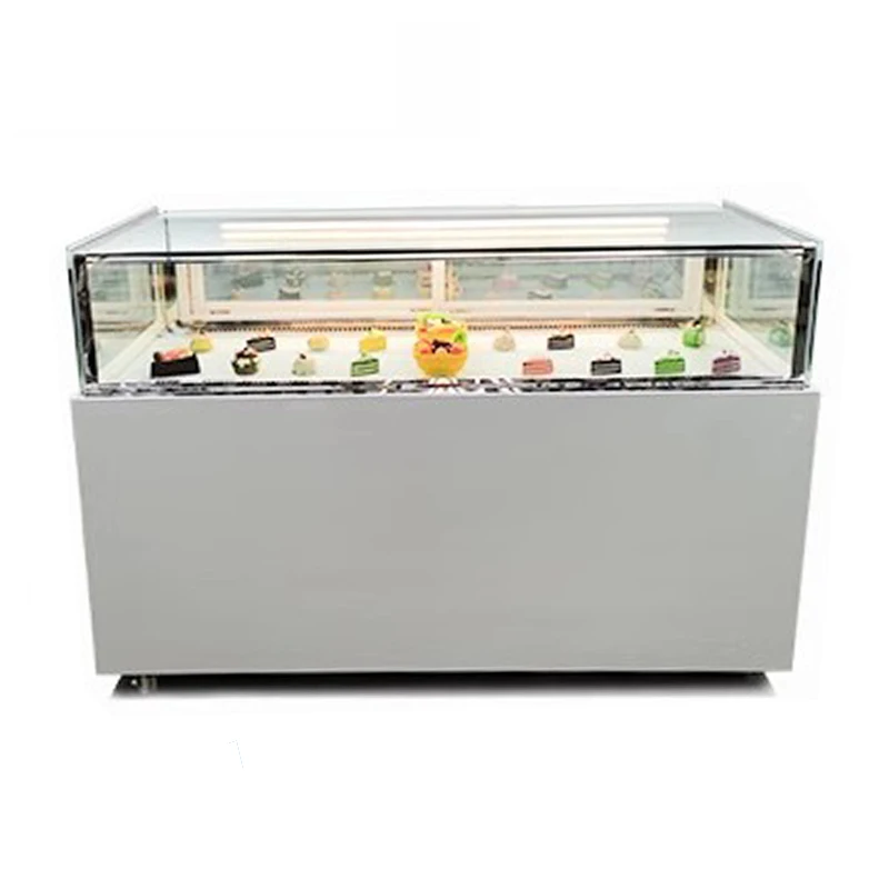Super Market Fridge Cake Display Refrigerator Showcase Used Display Cooler Cake Showcase Refrigeration