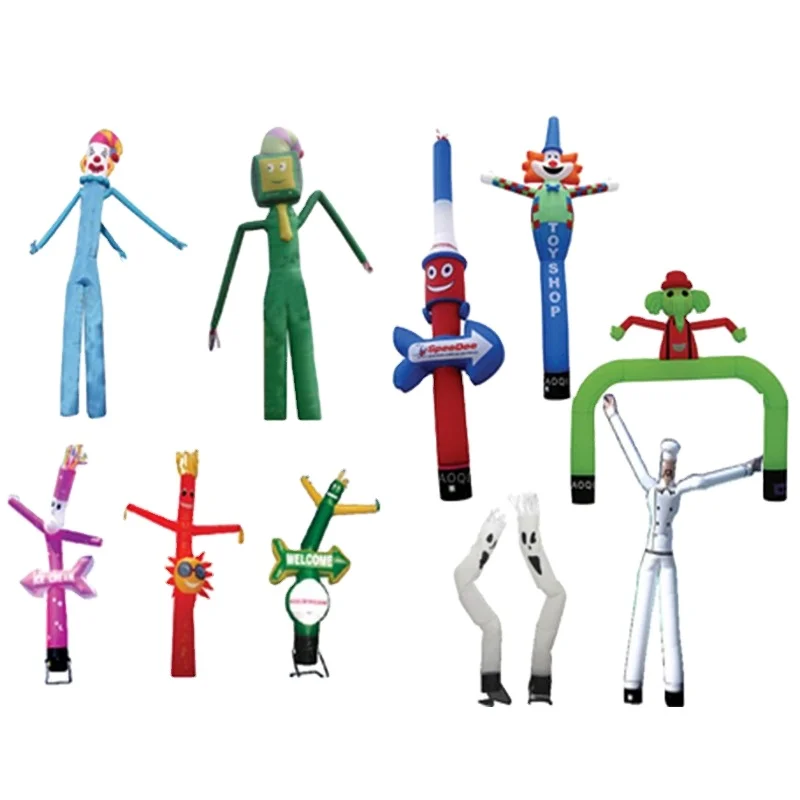 Custom Advertising  Air Tube Man Cheap Inflatable Clown Advertising Inflatable Sky Air Dancer