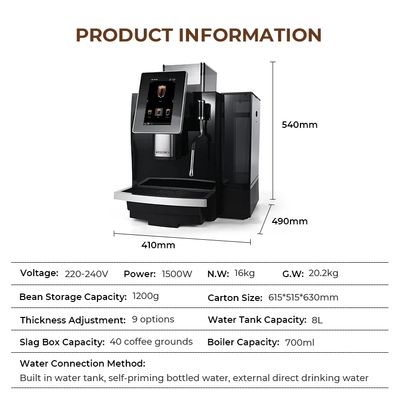 Factory Supply OEM ODM Coffee Vending Machine Commercial Automatic Coffee Vending Machine