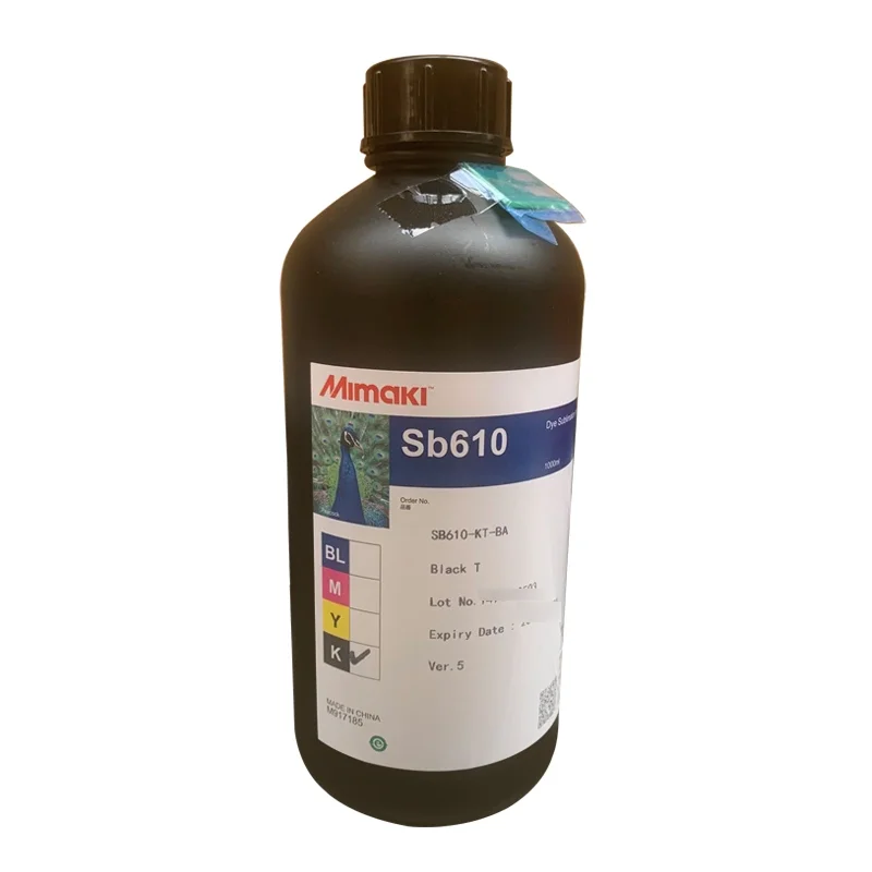 1L оригинальный Mimaki Sb61 Ink Sb610 1000 мл Сублимация краски чернил с чипом для Ts100-1600 принтера