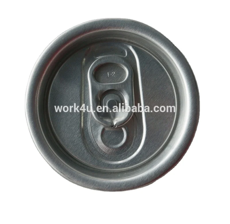 Food Grade 202# SOT Round Easy Open End Beverage Can Lid