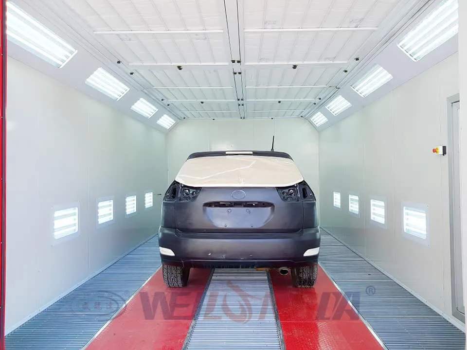 China WLD9000 Paint Booth 4S workshop Spray BoothCE Approval Spray Paint Booth