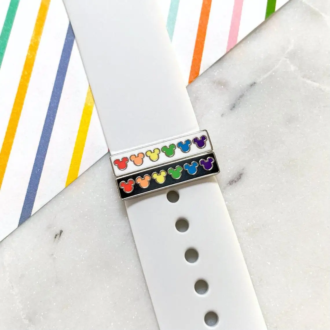 Индивидуальный дизайн для браслета apple watch шармы Микки Мауса милые Мультяшные дизайнерские аксессуары Apple