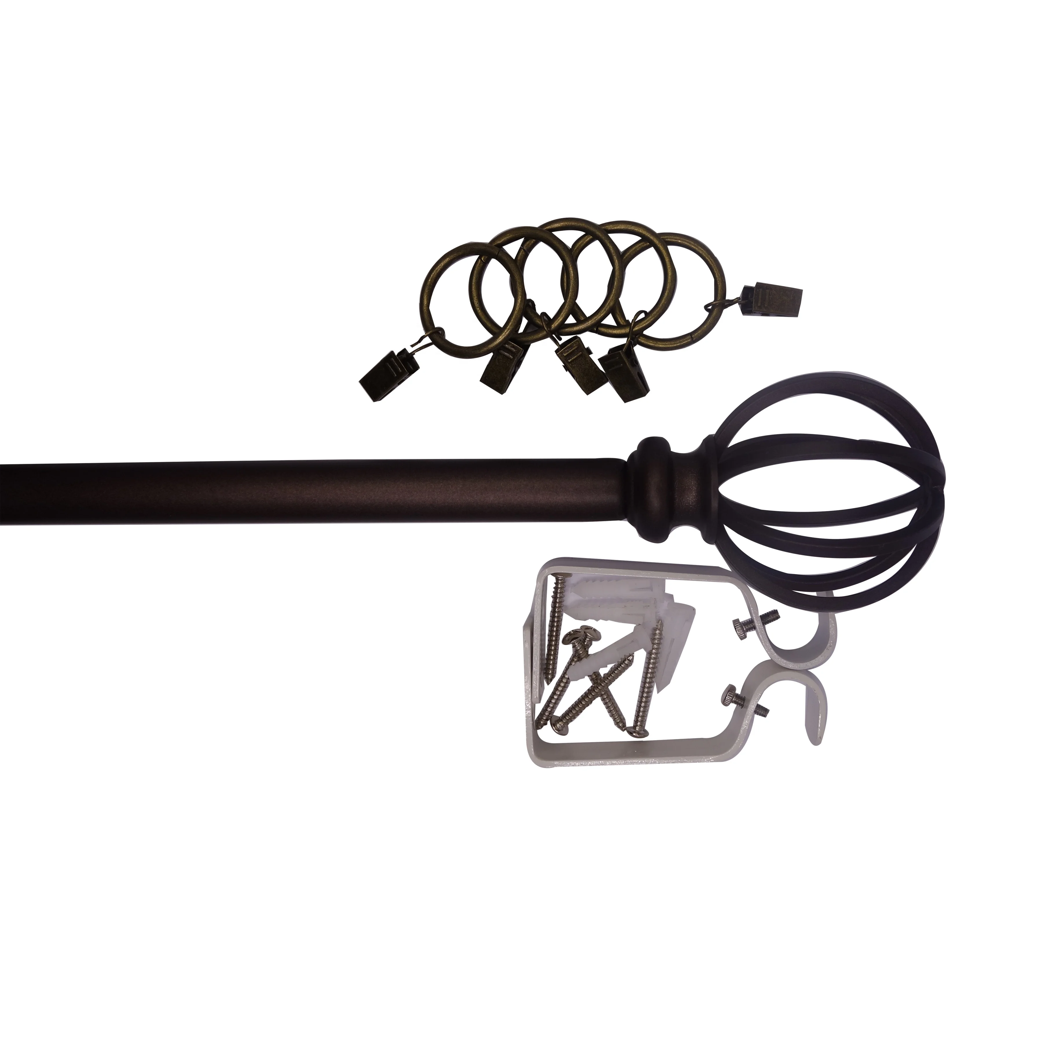 
Durable adjustable Window Accessories window rod for window curtain 