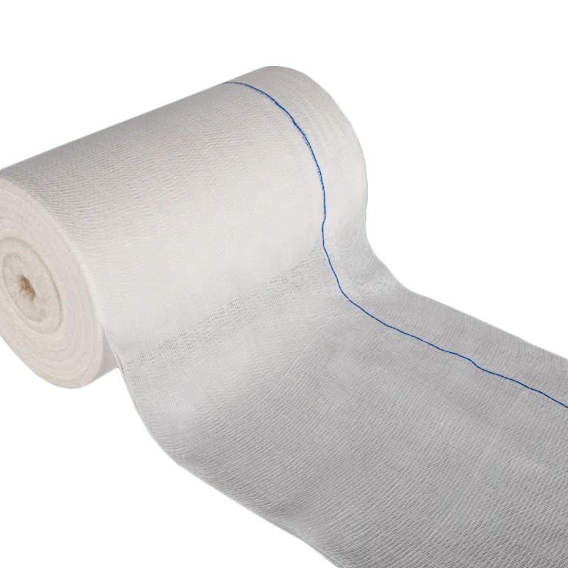 Medical 100% Cotton Absorbent Gauze Roll 36'x 100 y  And Jumbo Gauze Roll 120cmx2000m