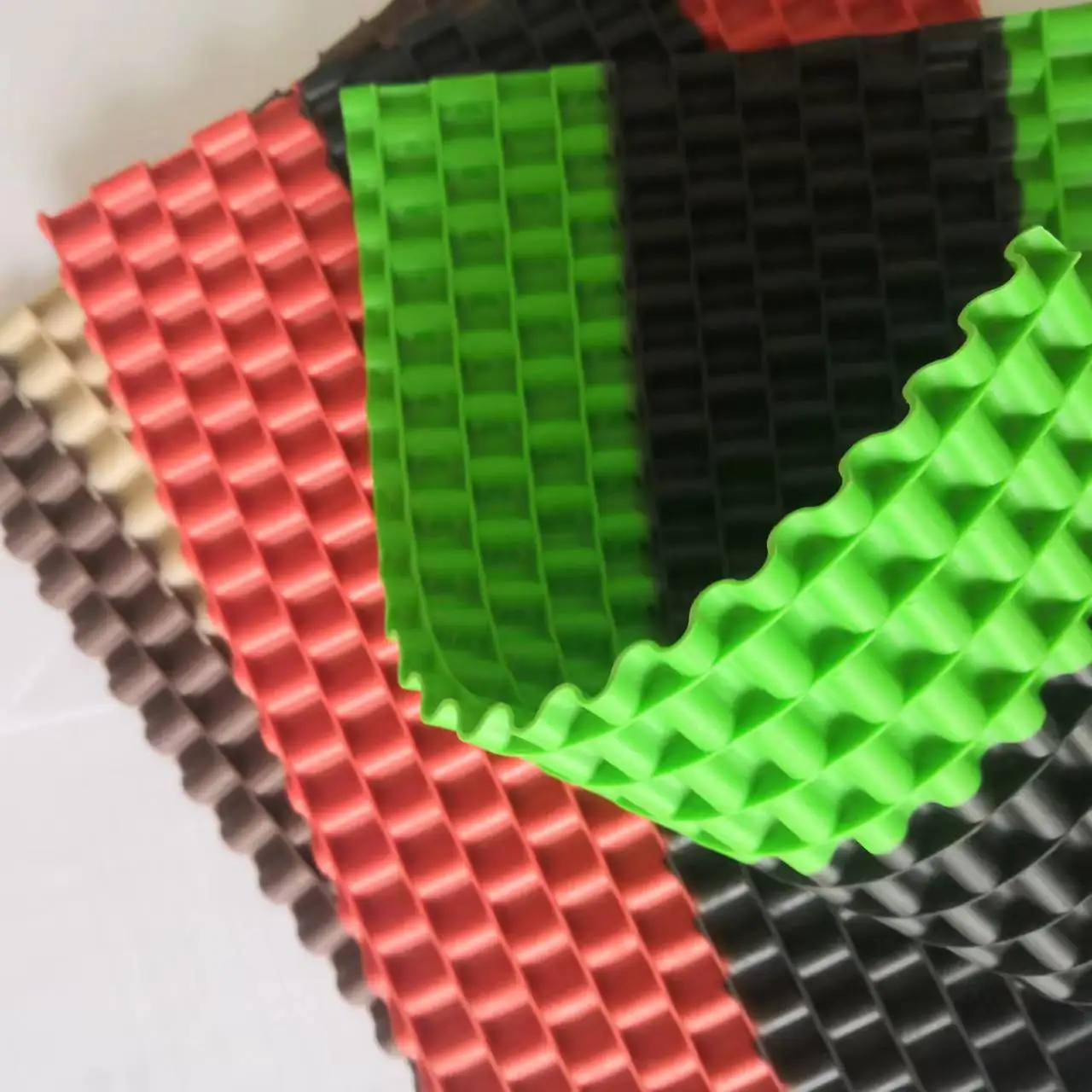 6MM Both Side Anti Slip PVC Car Mat Roll / PVC Lock Chain Mat Carpet With Factory Price