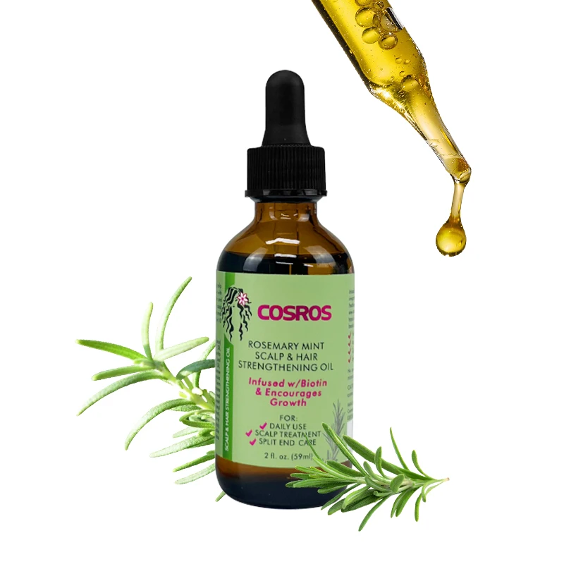 Wholesales Organic Rosemary Mint Scalp Conditioner essential Oil For Men And Women Nourishes Hair Encourages Growth Oil
