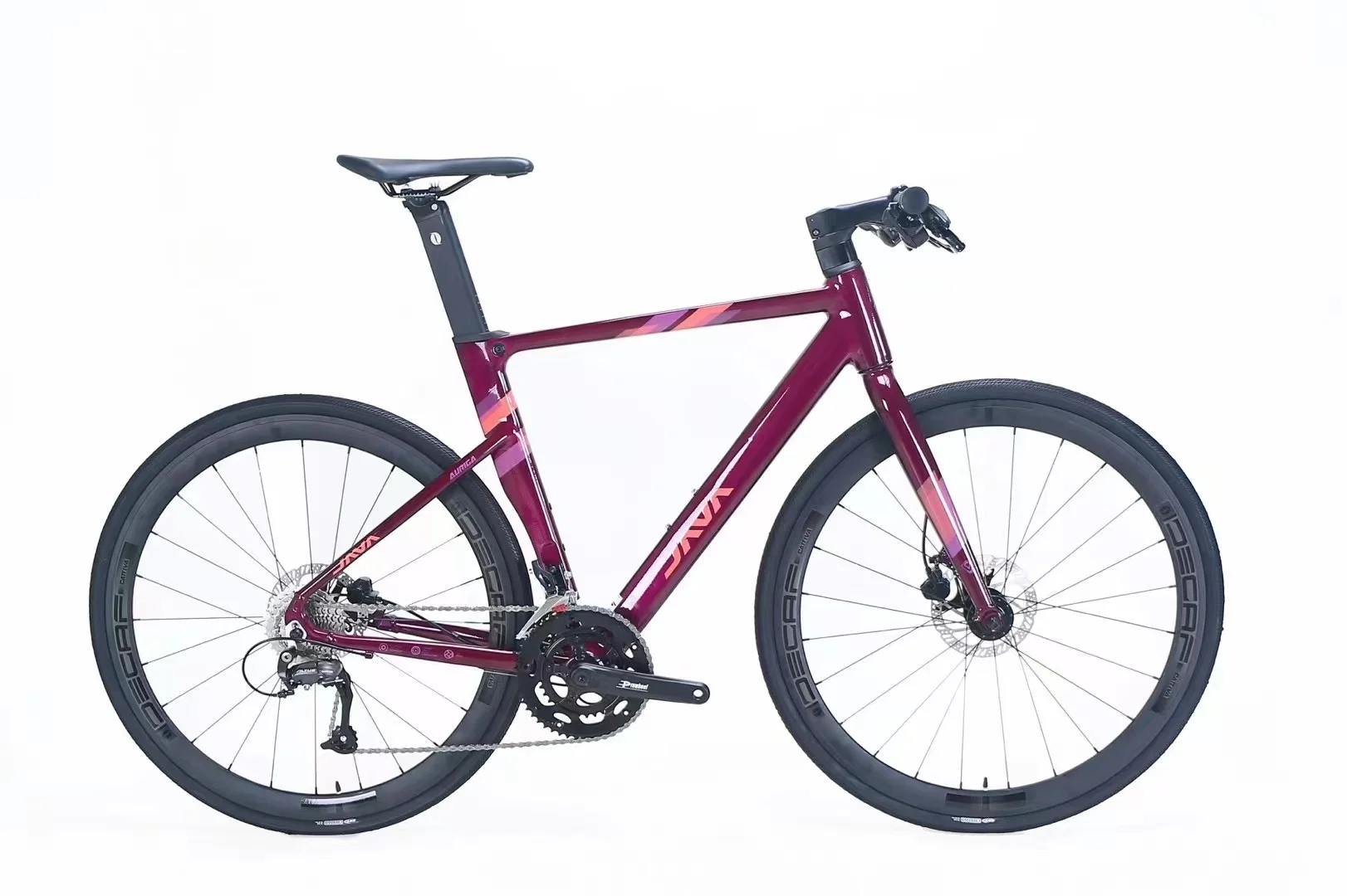 JAVA AURIGA Gravel Bike Java Auriga 18 Speed City Road Bicycle Hydraulic Disc Brake Aluminum Alloy 700-32C Racing Bike M370