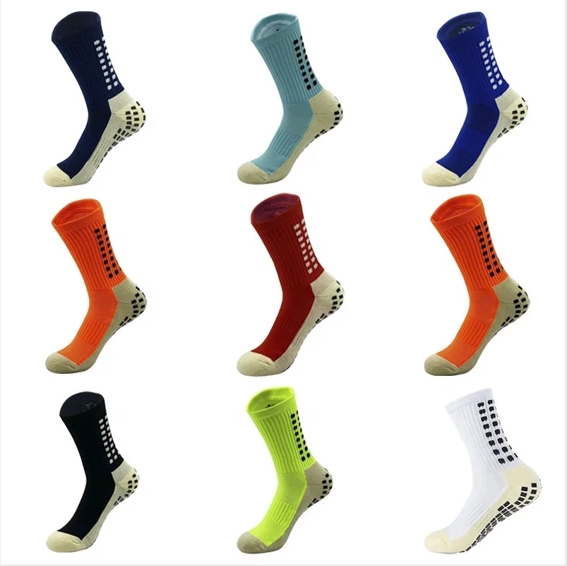 YUELI classic friction film anti-slip soccer sport socks custom compression sport socks for men