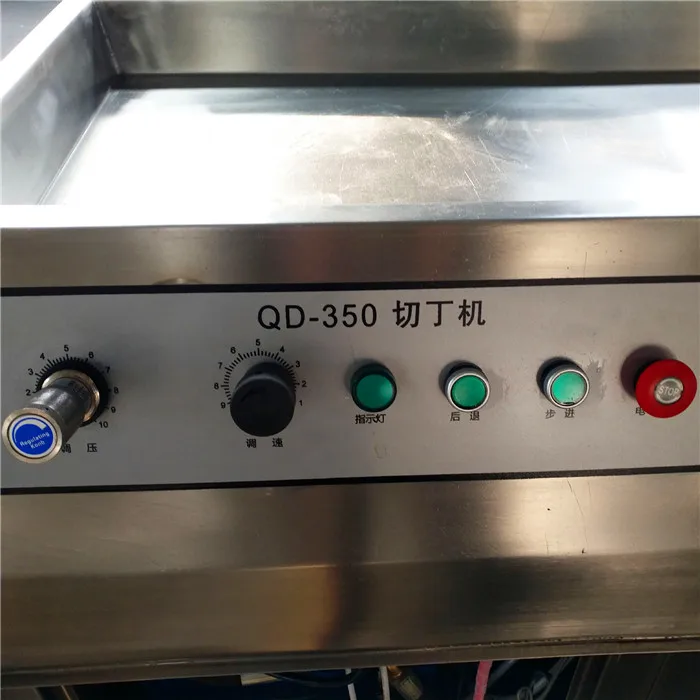 High efficiency automatic frozen meat dicer cube cutting machine meat dicer machine cubes