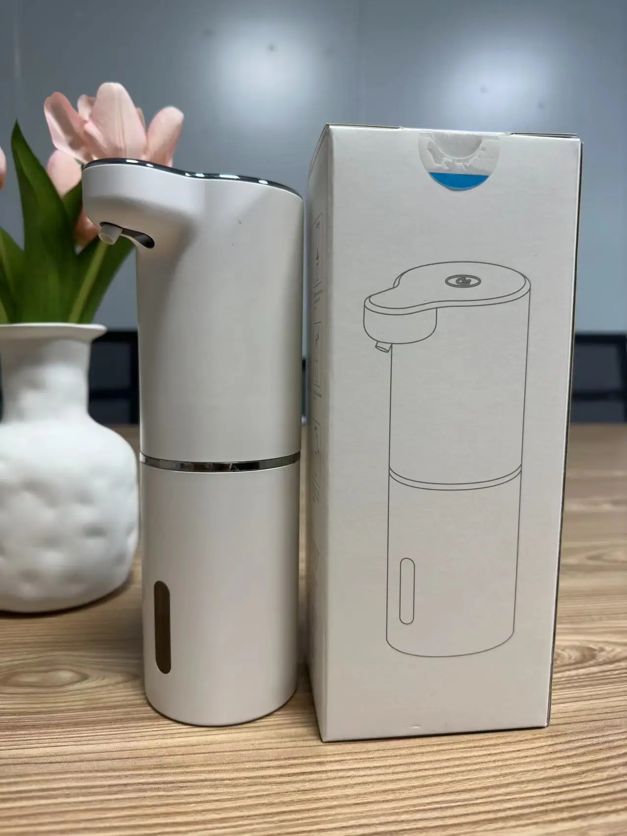 Polyresin Kitchen Standard Good Price Shenzhen Luxury Hotel Touchless Smart Automatic Hand Soap Dispenser