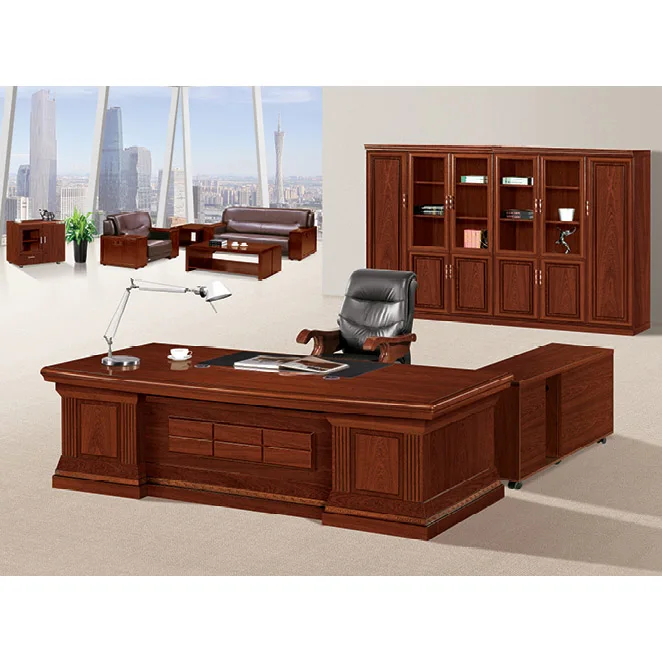 Комплексное решение, Античная классическая роскошная офисная мебель для оптовой продажи