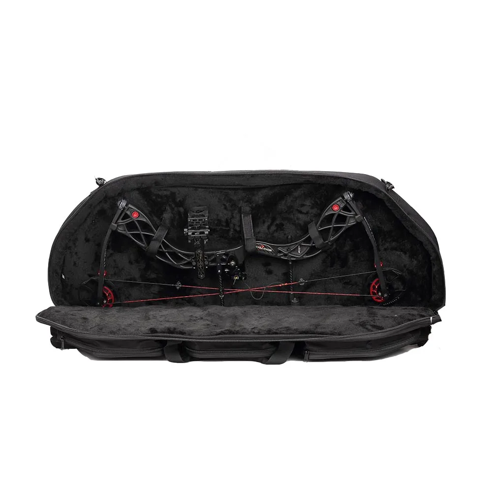 OEM Outdoor Compound Bow Case Archery Bow Bag Padded Hunting Bow Carry Bag with Arrow Pocket
