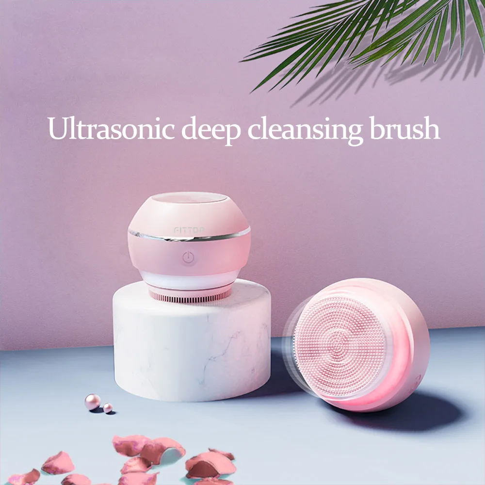 High frequency beauty ultrasonic face cleansing brush equipment beauty personal care