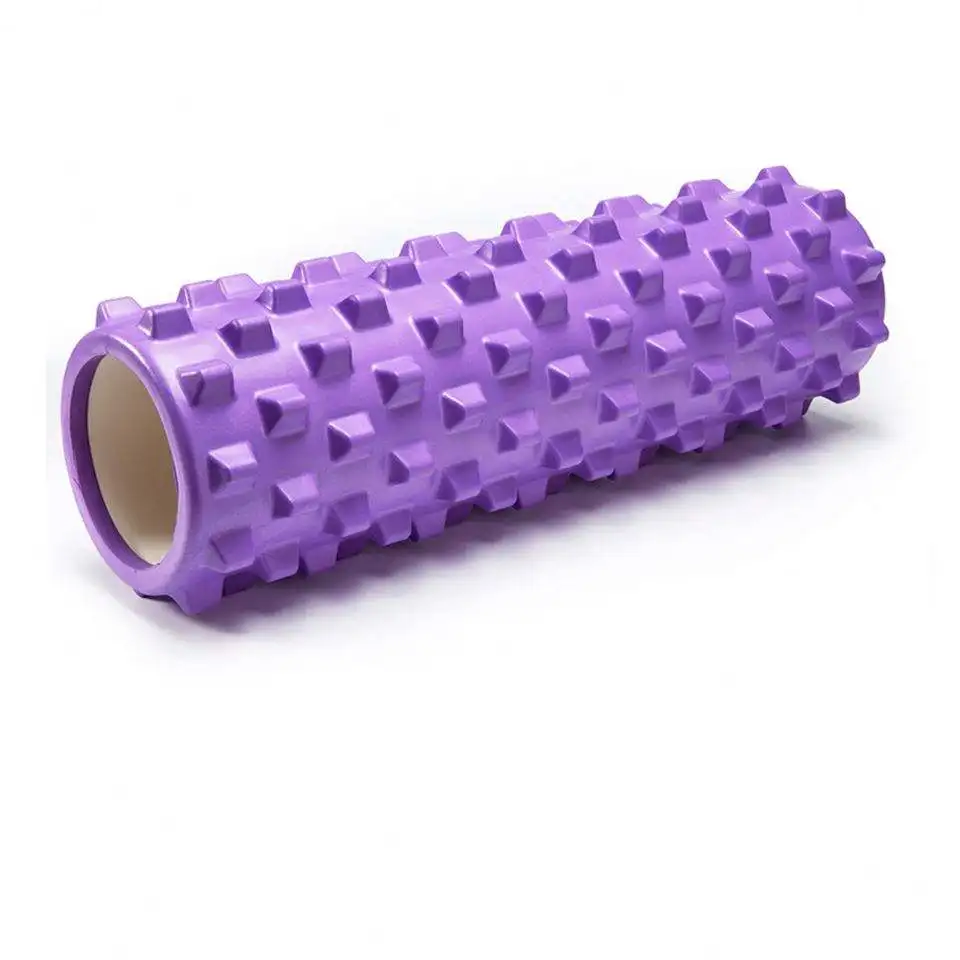 New Design Non-Slip Gym Sports Hollow Core Multi-Color Exercise Back Muscle Pilates Yoga Column Foam Roller
