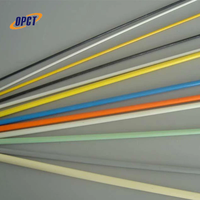 Colorful Durable Solid Fiberglass FRP round Rod Pultrusion Product
