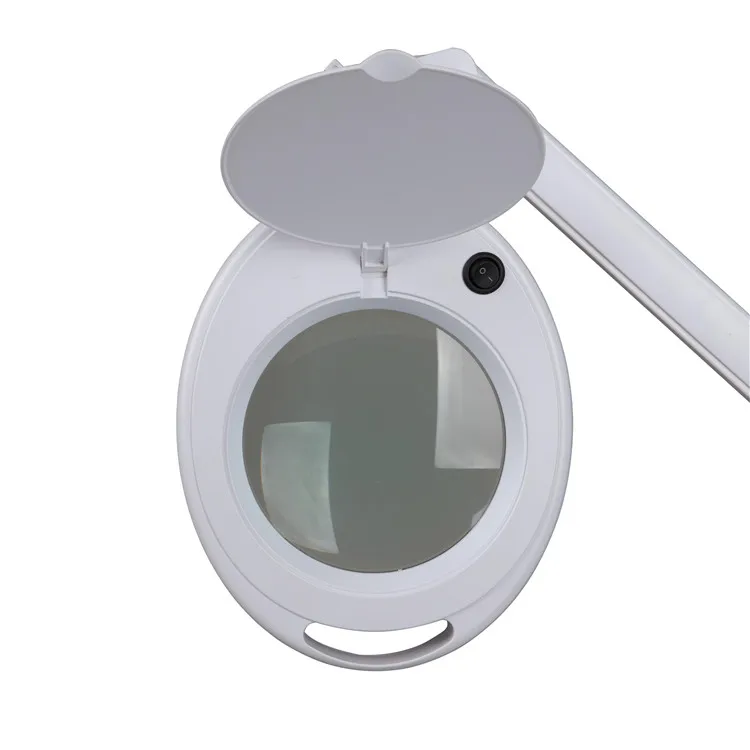 Professional made AC 110V/220V magnifying lamp crafts white LED high efficiency magnifying lamp