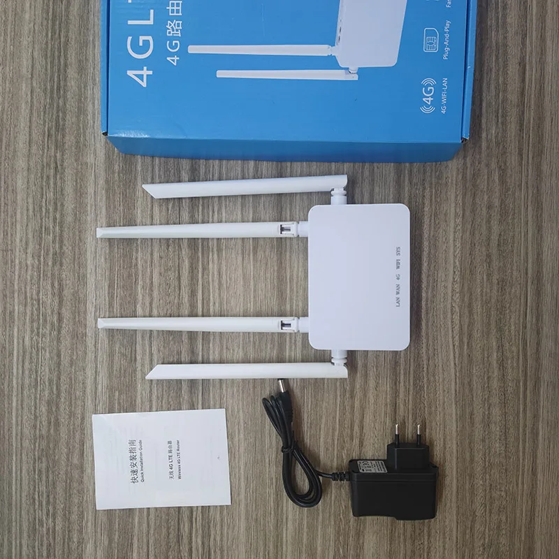 Popular Design Lte 4G With Solar Power Sim Card Wireless Wifi Router