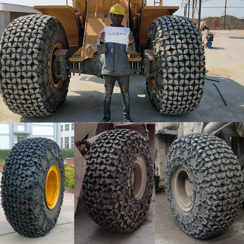 23.5/25 Hot Sale Tractor Tyre Protective Chains