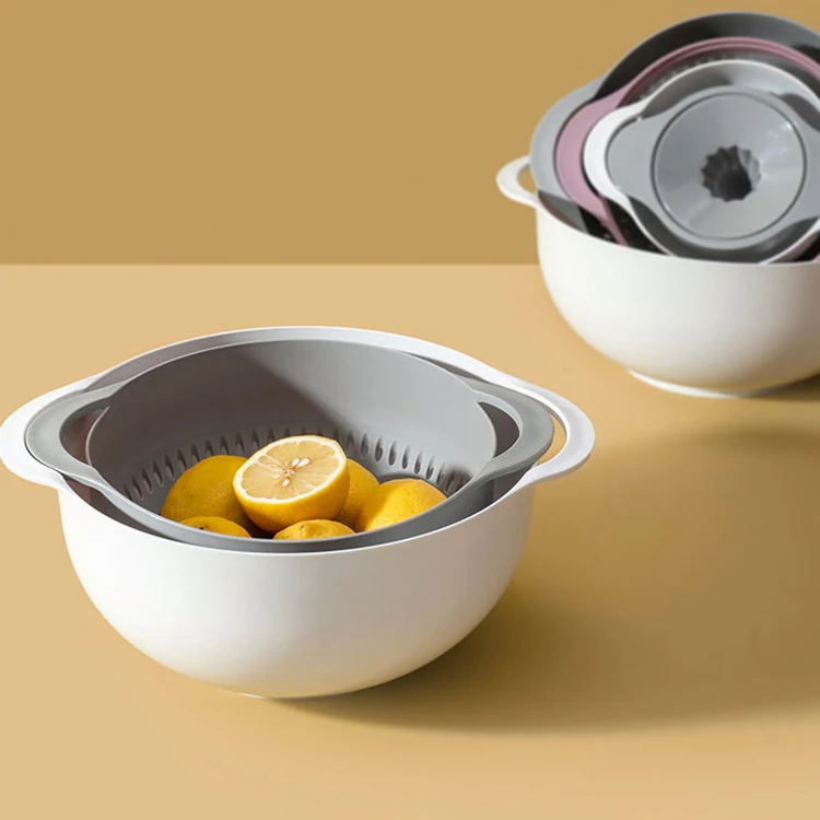 Plastic Nylon Pasta Vegetable Strainer Kitchen Collapsible Colander