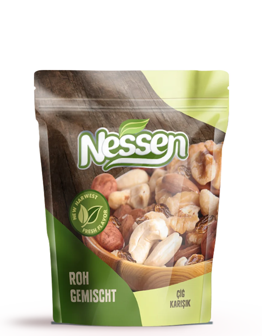 EST PRICE SNACK DRIED FRUIT HIGH QUALITY RAW MIXED NUTS 180 gr WALNUT HAZELNUT ALMOND CASHEW