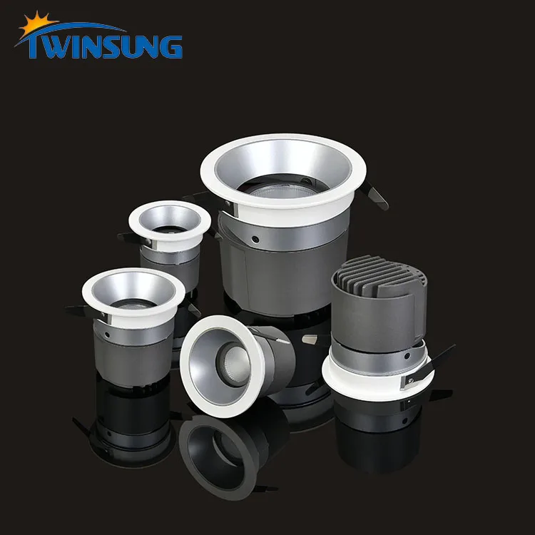 CE RoHS Certified 5w 7w 10w 12w LED Spotlights for Homes Recessed Ceiling Spot Light Mini Small Indoor Jewellery Shop