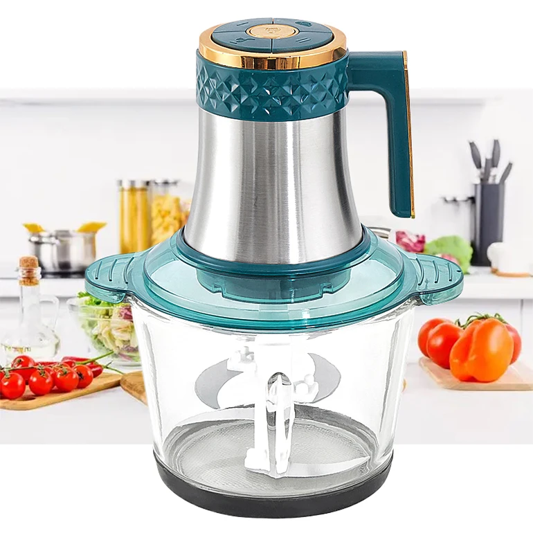 Home Professional Meat and Vegetable Food Meat Chopper Mini Portable Stainless Steel 3L Electric Meat Grinder Sale