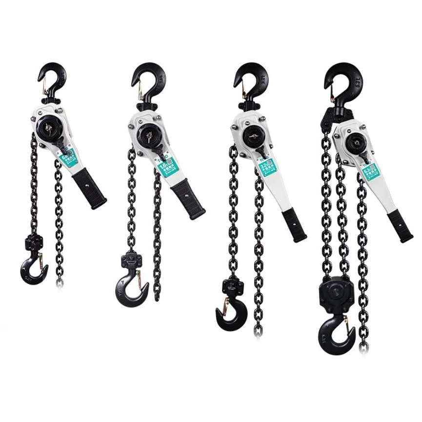 Toyo Lever Hoist Hand Operated Hoisting Equipment Chain Block Lifter For Machinery Repair Shops