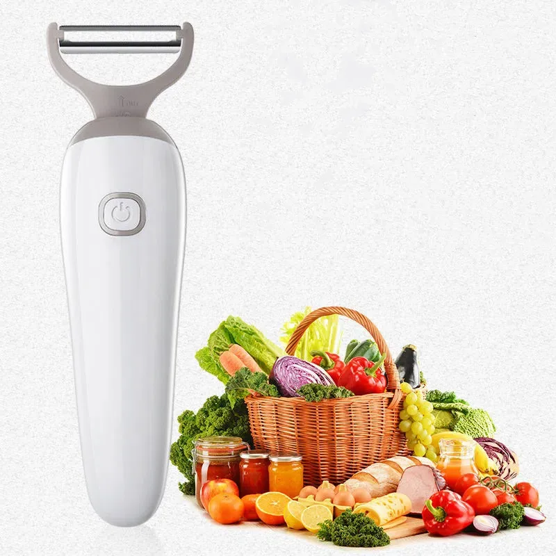 Amazon hot portable vegetable mini automatic machine knife potato garlic orange electrical peeler