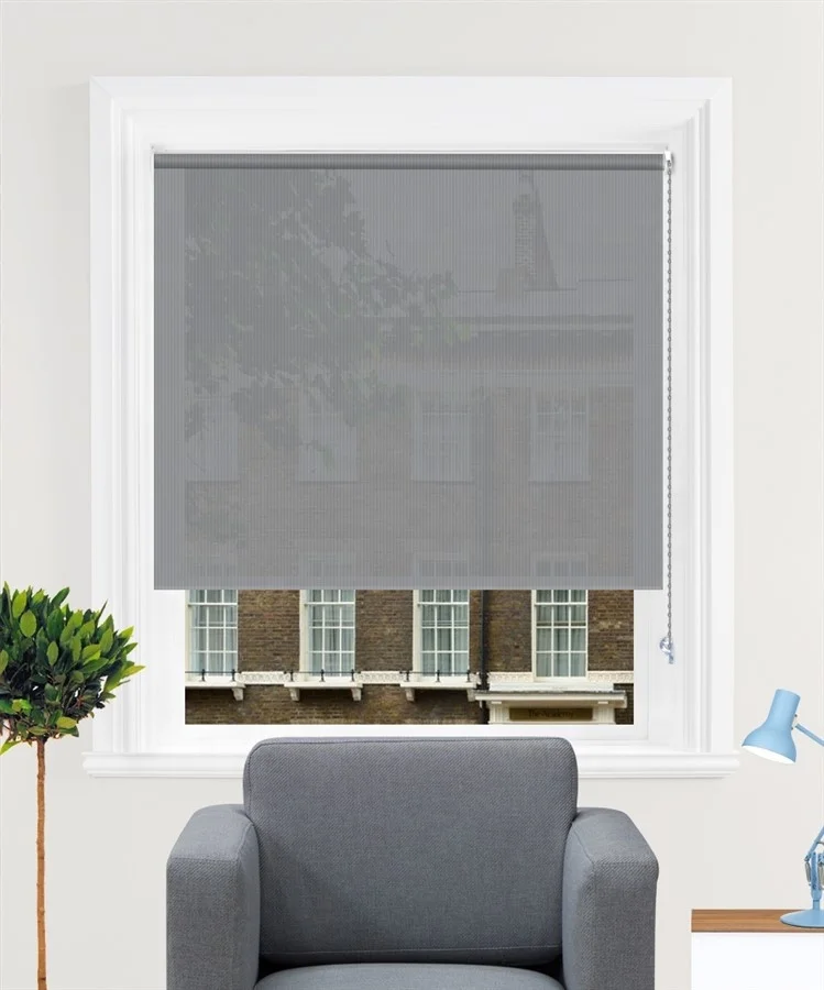 High quality Sunscreen Zipper Roller Window blinds for Bedroom House Office