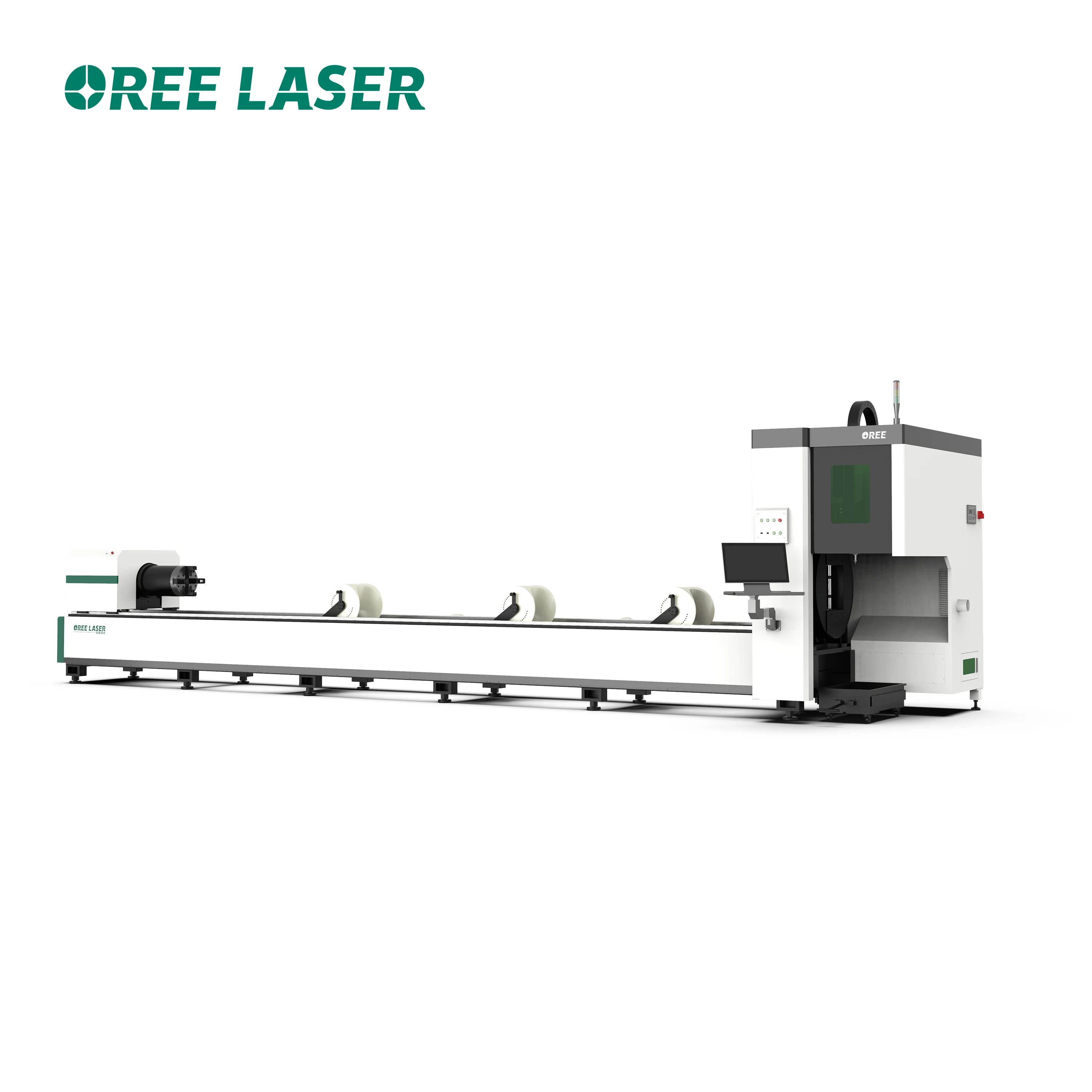 Fiber Tube Laser Cutting Machine1000w 2000w Metal Tube Laser Cutting Machine with CE Certification