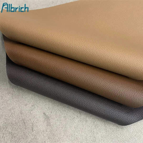 Albrich заводская цена ПВХ искусственная кожа рулон для автомобильного