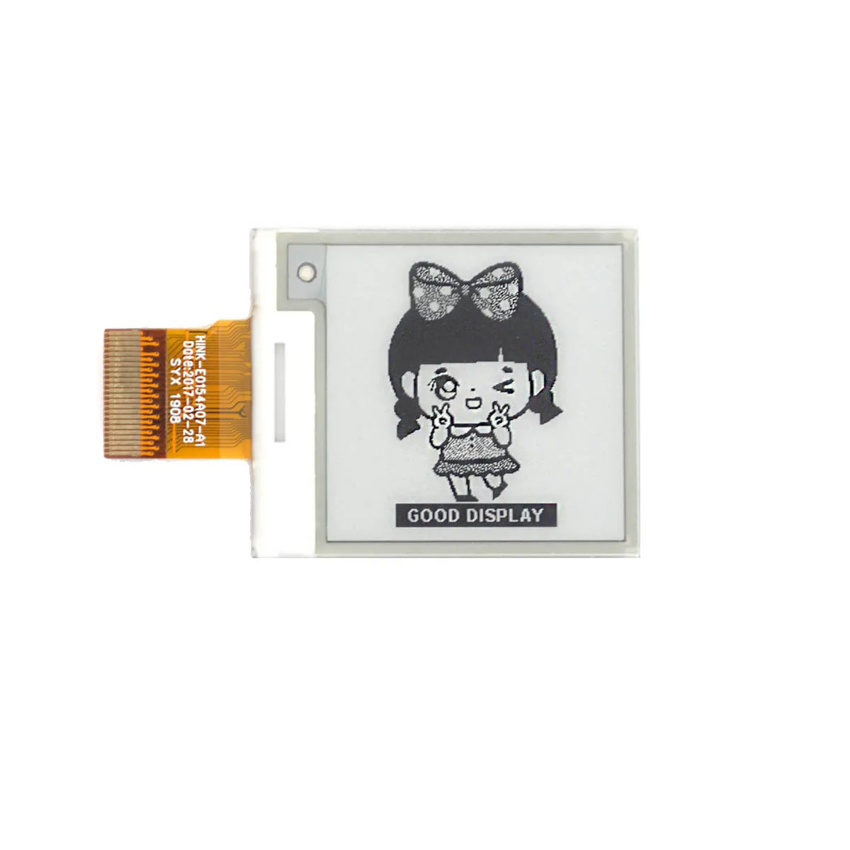 Частичное обновление SPI 1,54 дюймовый e-paper display 200x200 разрешение GDEH0154D67