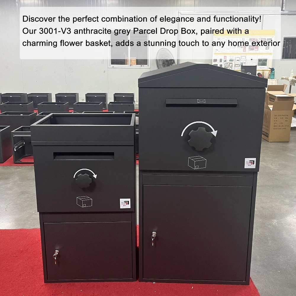 JDY New Versatile Garden Parcel Box - Round Dome, Roof and Bowl Top Options for Beautiful Garden Arrangement