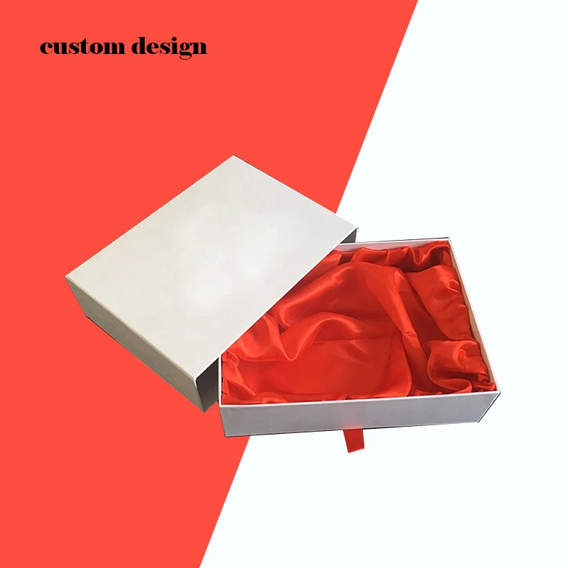 Custom Logo Luxury Wig Hair Extensions Packaging Boxes Human Hair Gift Box Apparel Box Insert Satin With Ribbon