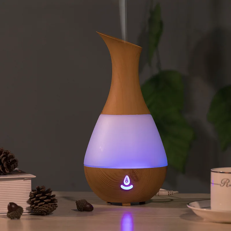 Ultrasonic Bedroom Vaporizers Aroma Oil Diffuser Aromatherapy Diffusers Waterless Auto Shut-Off Humidifier with Essential Oils