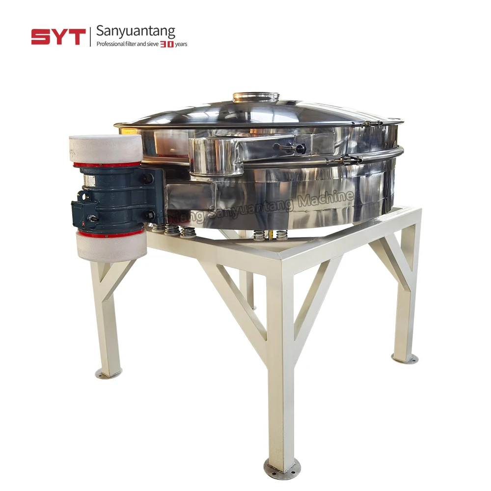 Direct Discharge Vibrating Screen Straight Flow Vibration