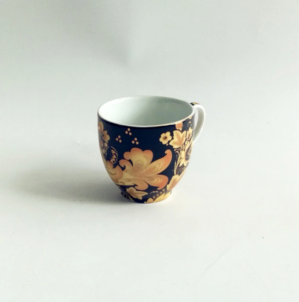 British Royal Series Wholesale Noble classical tea cup gift ceramic Tea Service set for 6