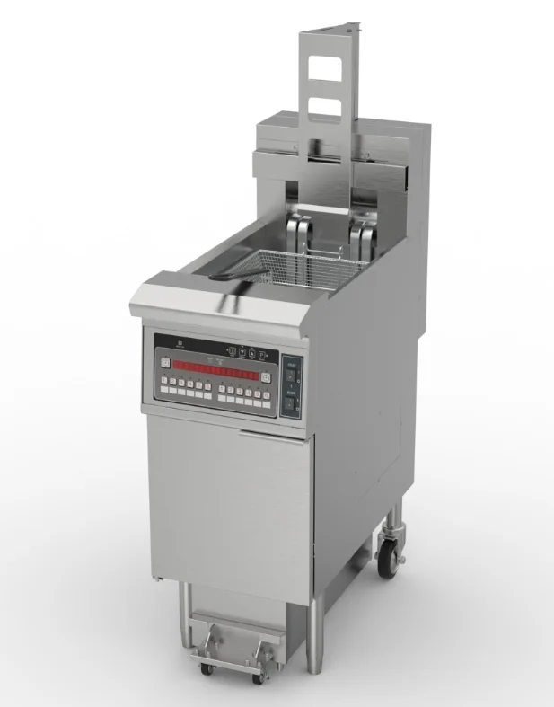 Коммерческая Цифровая компьютерная панель с одним резервуаром фритюрница высокого качества электрическая открытая фритюрница для продажи