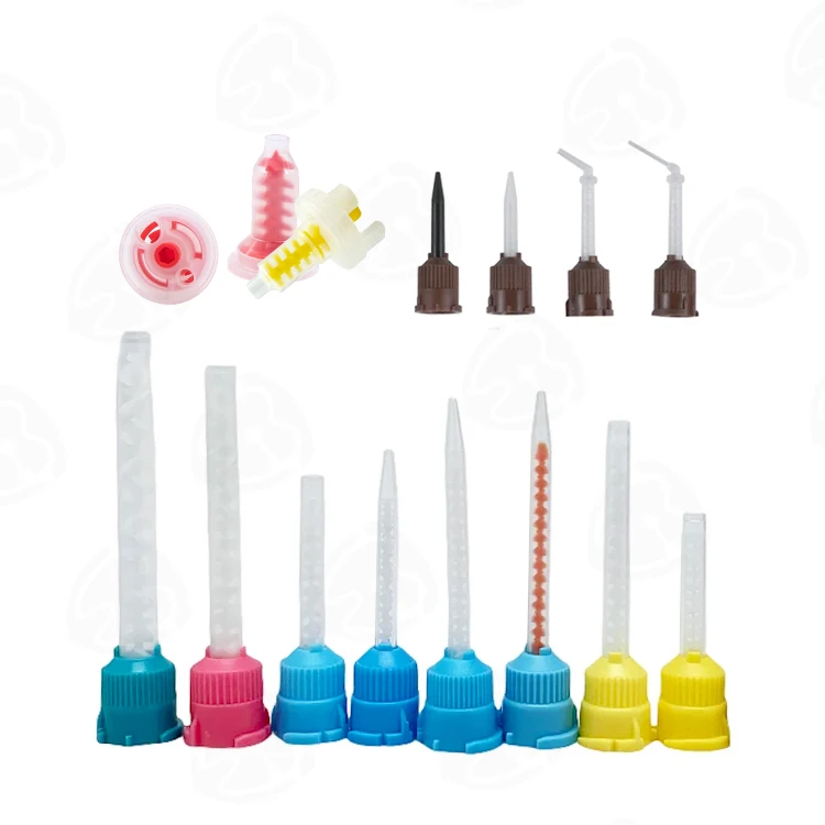 Factory Supplying Dental Static Nozzles Dental Static Mixer Dental Tips Epoxy Mixing Nozzle
