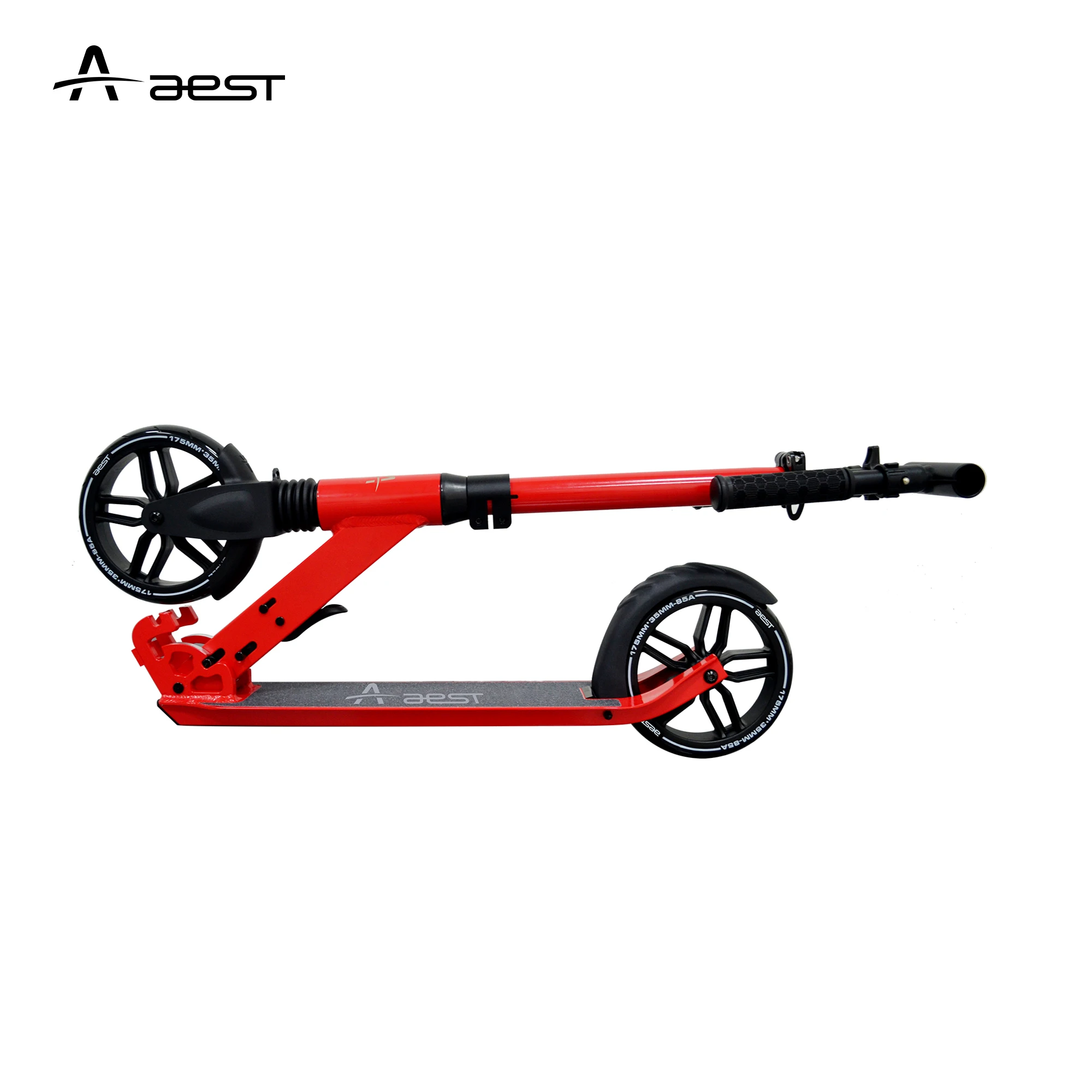 AEST A75 Best Big Wheel Kick Scooters for Adults 200mm Kids Scooter Skateboards for Europea