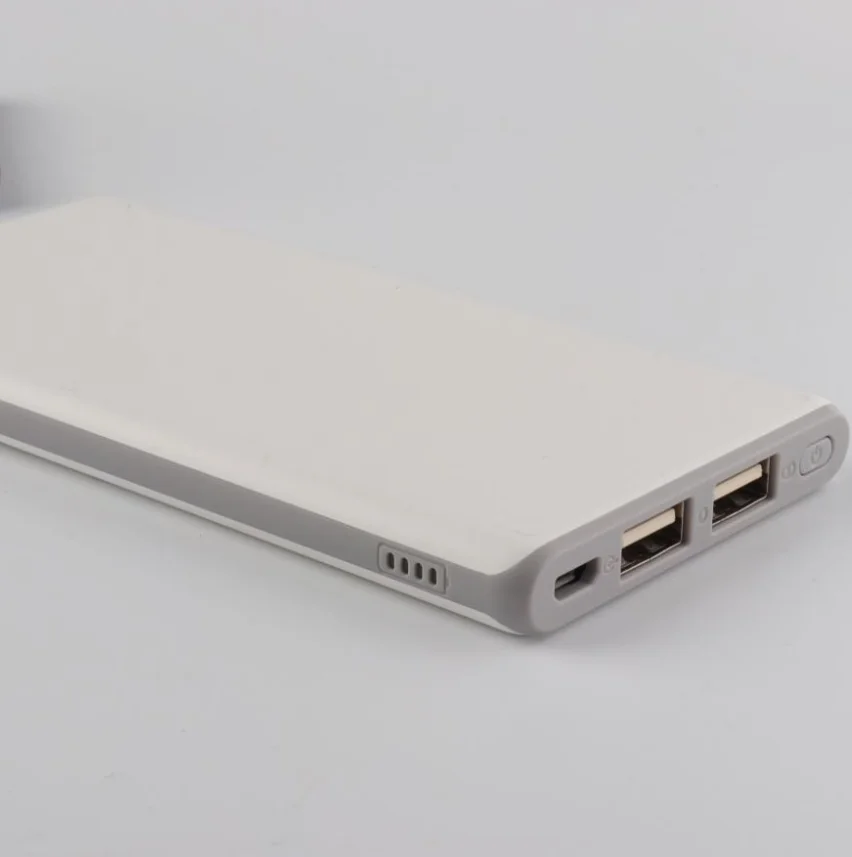 Customizable logo 5000 mAh power bank high capacity with micro usb cable