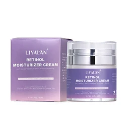 Wholesale OEM Vitamin A Face Cream Anti Aging Wrinkle Whitening Day Night Hyaluronic Acid Collagen Retinol Cream