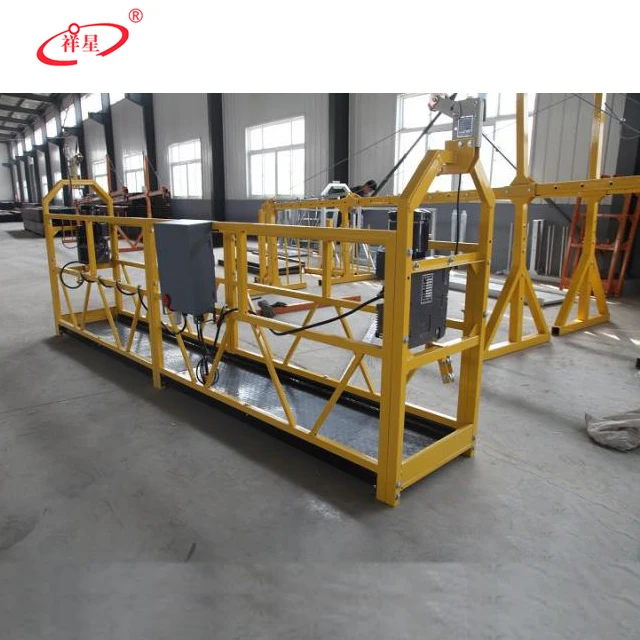 Zlp630 Steel screw-type galvanized suspended platform for painting
