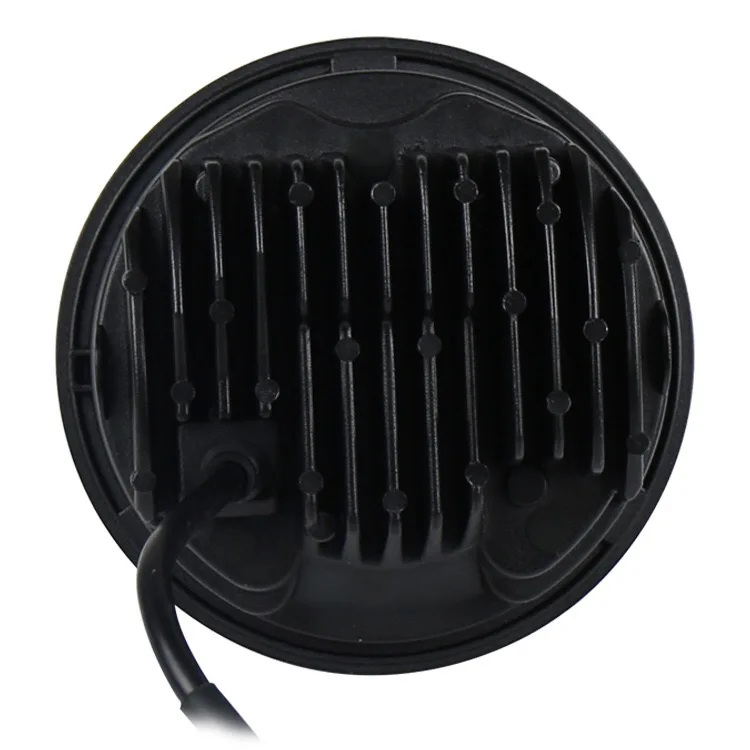 Factory Price High/Low Beam 5-3/4 Halo Remote Control DRL Angle Eyes Headlamp 5.75' LED Projection RGB Headlights for Harley