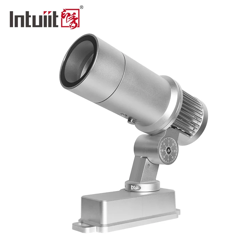 New Product 60W LED ZOOM big angle Exterior Waterproof Gobo Logo Projector Image Advertising Rotator projection Lamp